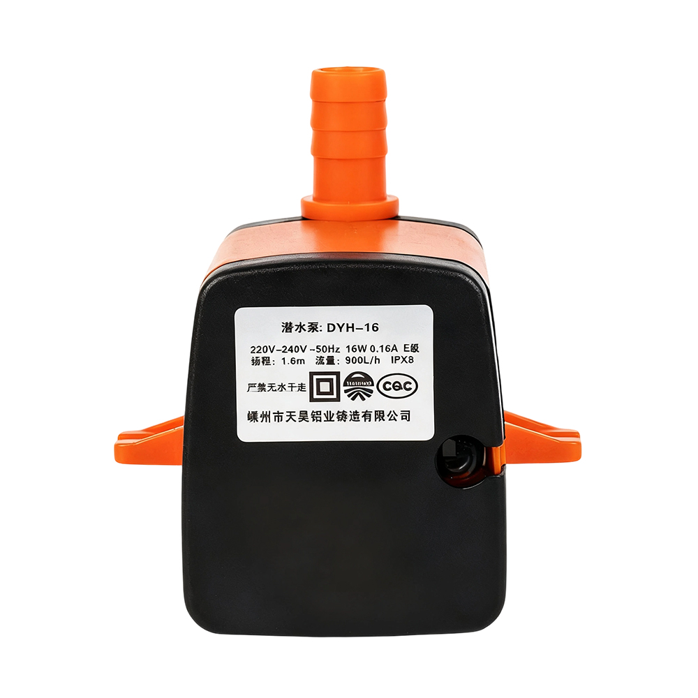 Máy bơm nước làm mát loại kèm theo DYH-16B 16W có thiết kế chân